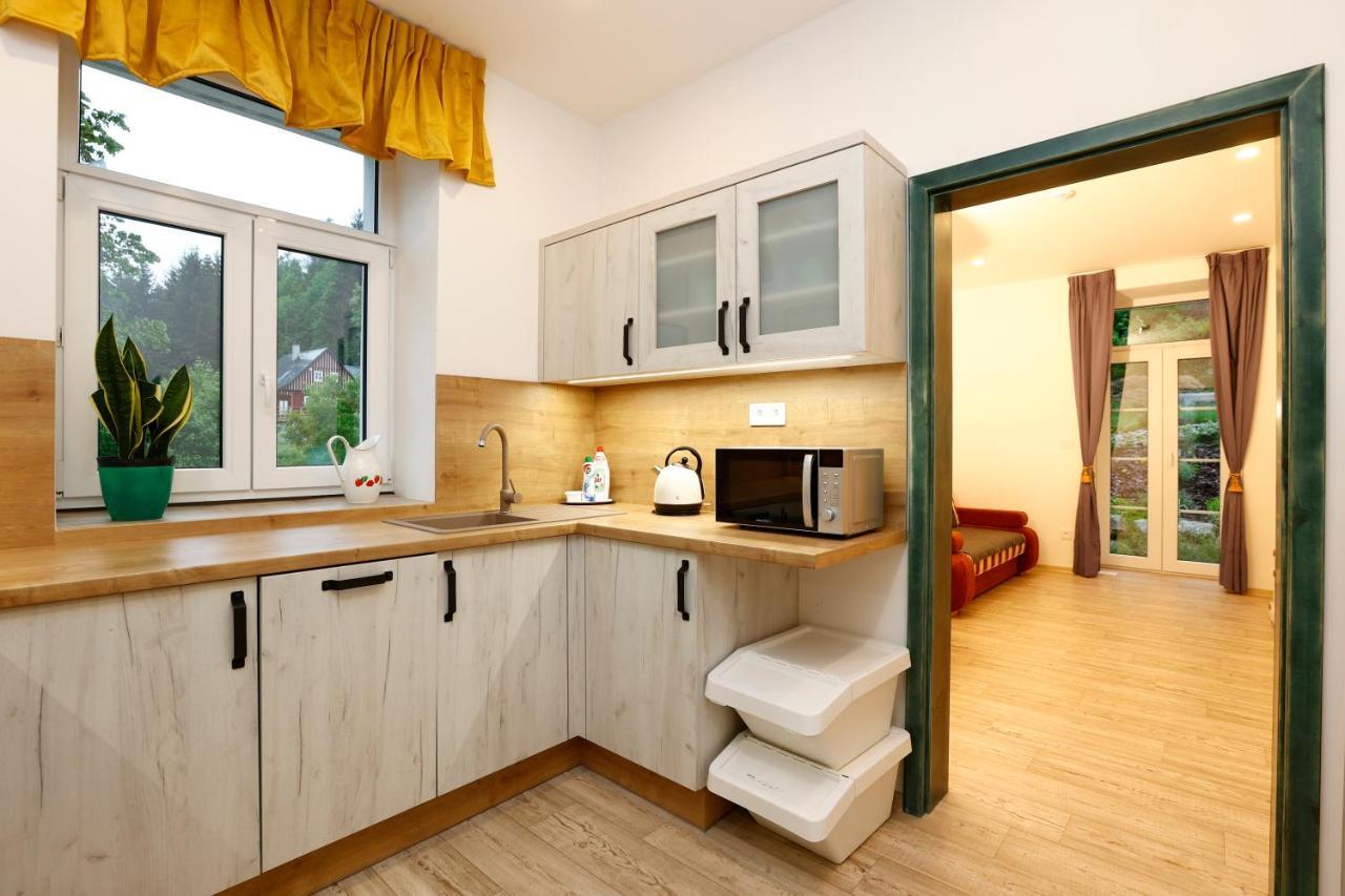 Apartmany Pod Marianskymi Schody Albrechtice v Jizerskych horach Extérieur photo